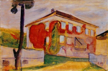 rot Kriechgang 1900 Edvard Munch Ölgemälde